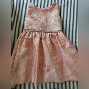 Bonnie Jean Pink Paisley Formal Dress